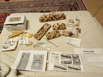 Treno blindato modellino gasoline