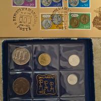 Set San Marino 1972 - Monete Argento FDC Sigillate