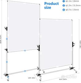 Neewer 3,17x1,67m Supporto Stand.