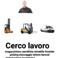 Carrellista operaio magazziniere
