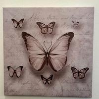 Quadro "Farfalle in volo" Originale Nuovo