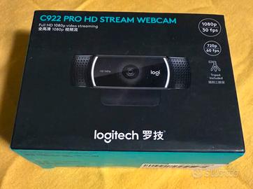 Webcam Logitech c 922 Pro stream webcam
