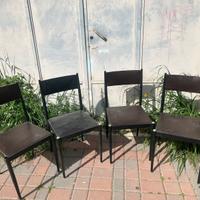 4 sedie vintage fgv Formenti e Giovenzana design