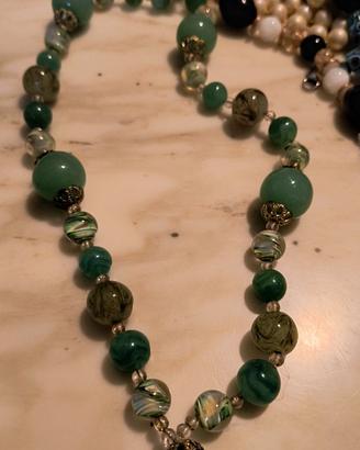 Collana in vetro di murano