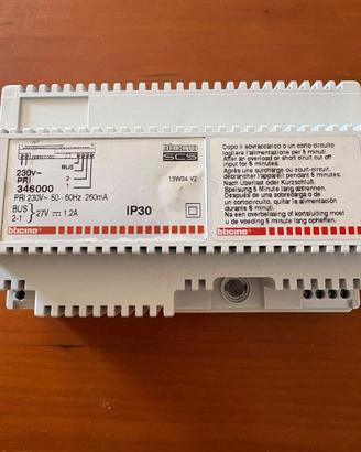 346000 -Alimentatore audio/video 2 fili