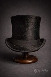 Cappello a cilindro antico Lelièvre in pelliccia