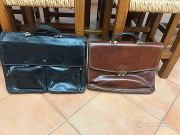 Borse in pelle The Bridge Nero e Marrone