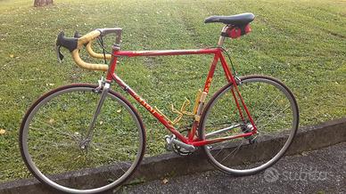 Bici da corsa vintage Magni artigianale+ scarpe