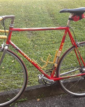 Bici da corsa vintage Magni artigianale+ scarpe