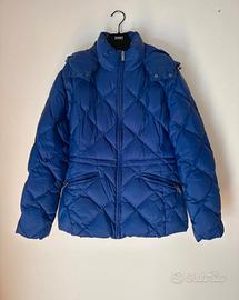 Benetton piumino donna blue