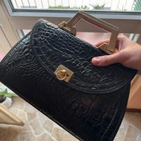 Borsa vintage stampa cocco