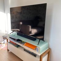 Mensola rialzo in vetro porta TV