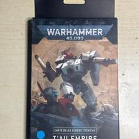warhammer 40k 40000 Datasheet Cards tau empire