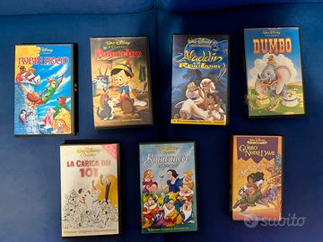 Lotto VHS Disney Classici Originali
