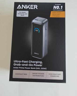 Anker Prime Power Bank 20100mAh Caricatore a 3 Por