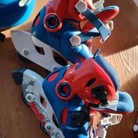 Pattini taglia 26/27/28 con caschetto