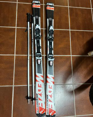 Sci Wedze Boost Team 300 e 130 cm Bastoncin 100 cm