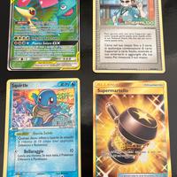 Carte Pokemon rare e GX - Lotto 3