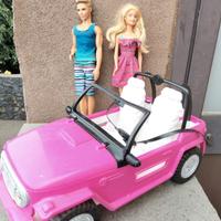 Barbie e Ken jeep da spiaggia
