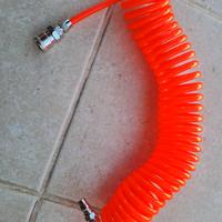 Tubo spiralato per aria compressa attacco rapido