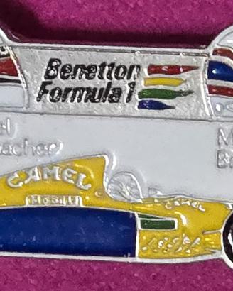 Spilla Benetton Formula 1