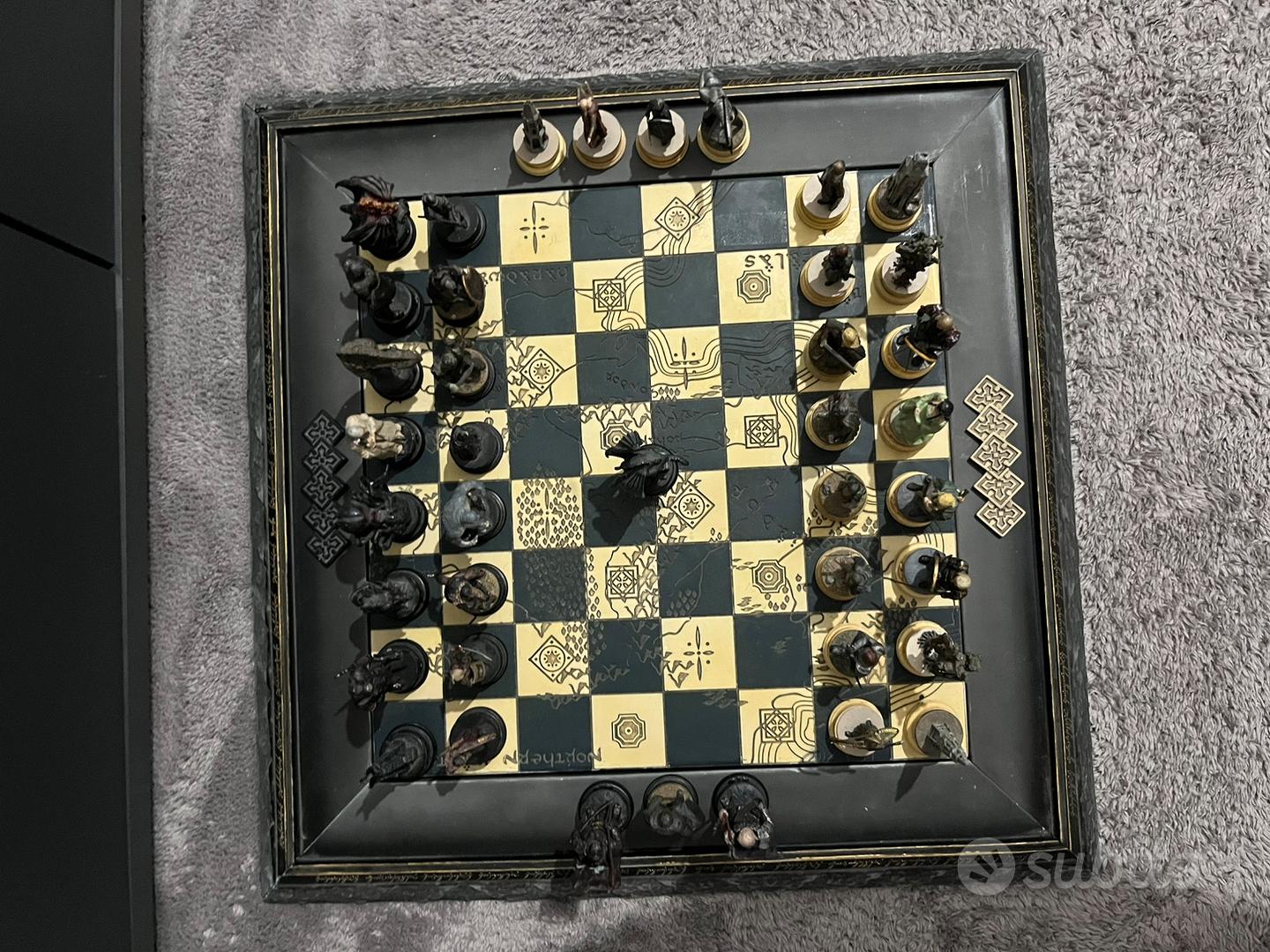 Scacchiera signore degli anelli, Deagostini 2007 Collezionismo