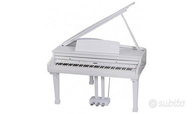 Pianoforte a coda bianco digitale "orla grand 120"