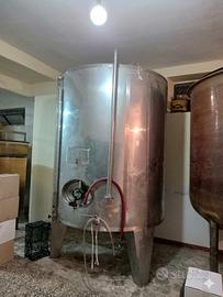 cisterna acciaio inox 5000 litri (50 hl) 