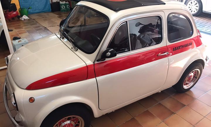 Fiat 500 epoca 1971 replica Abarth695ss