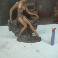 statua ballerina in bronzo pieno