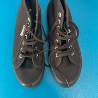 Superga nere da donna n°38