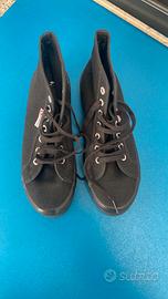 Superga nere da donna n°38