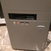 pc lenovo più longitech audio 2.1 50 watt