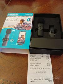 Microfono Lavalier Wireless 