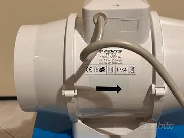 Aspiratore elicoidale Vents TT125 2 velocità