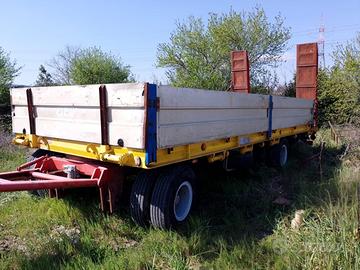 Rimorchio Bertoja piano dritto - sponde