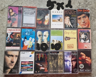 Musicassette varie si spedizione