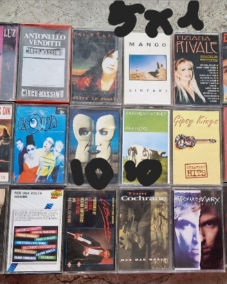 Musicassette varie si spedizione