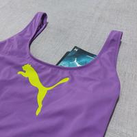 Costume intero Puma lilla M - nuovo con cartellino