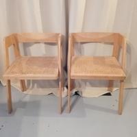 Coppia sedie anni 70 Tito Agnoli