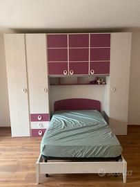 Armadio con letto