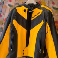 Giacca moto in pelle Ducati by Dainese