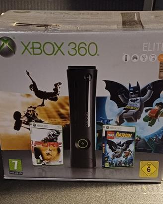 XBOX 360 ELITE + 20 giochi +chitarra GIBSON