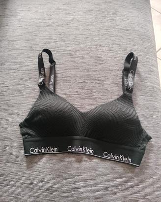 reggiseno Calvin Klein nero taglia prima