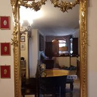 Consolle con specchiera  Luigi XVI