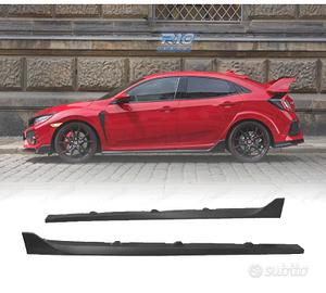 MINNIGONE LATERALI HONDA CIVIC 16-20 LOOK TYPE R