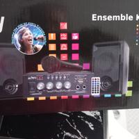 party light e sound. karaoke  