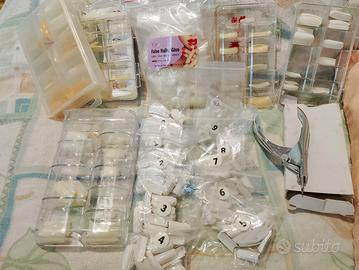 unghie finte per ricostruzione gel
