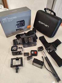 Action Cam 4K APEMAN A87 Wi-Fi Subacquea Accessori