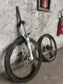 forcella rockshox cerchi mavic e altro